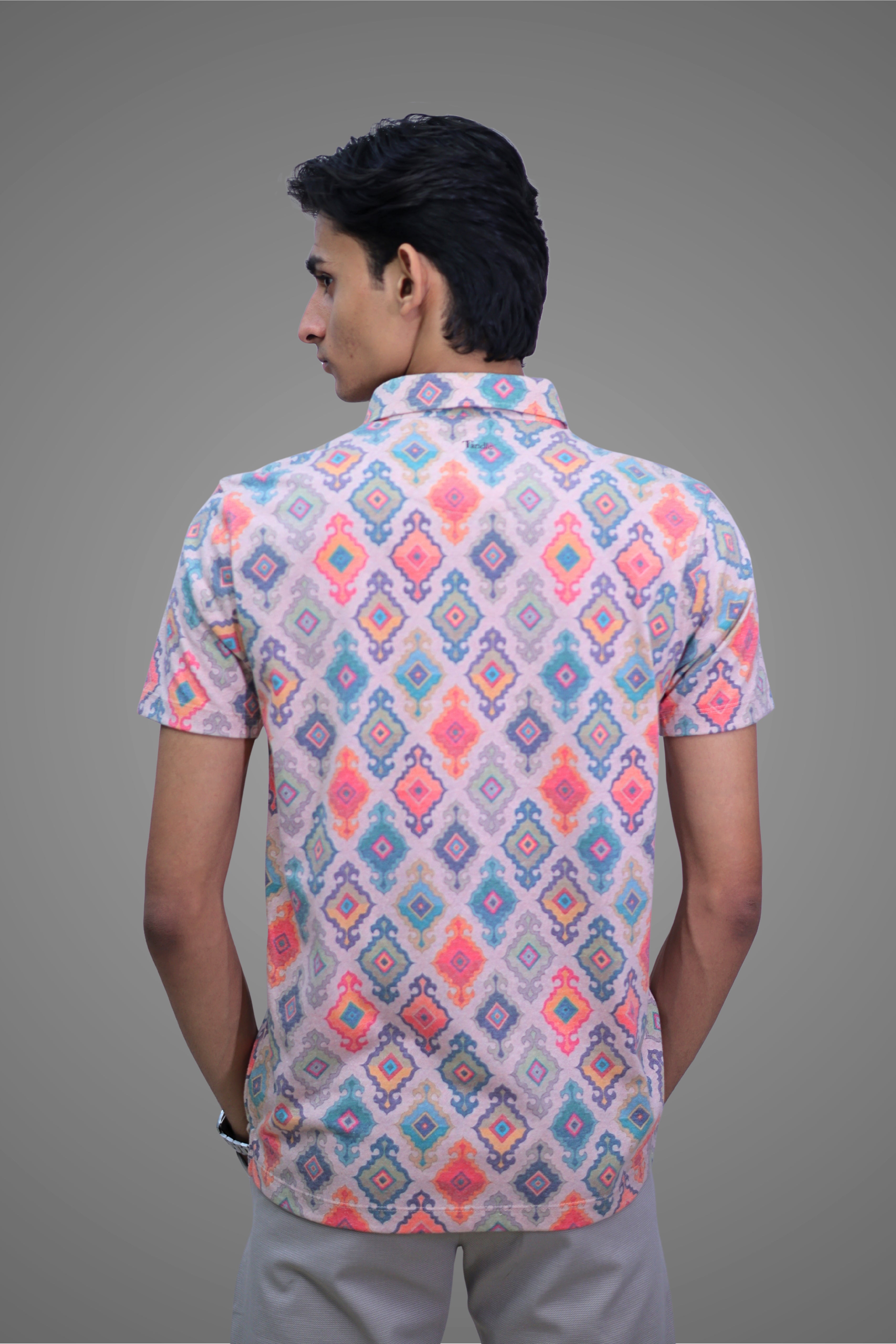 CELEBRATION FESTIVE UNISEX POLO - Multi-Color Motives inspired by Wall of Fame