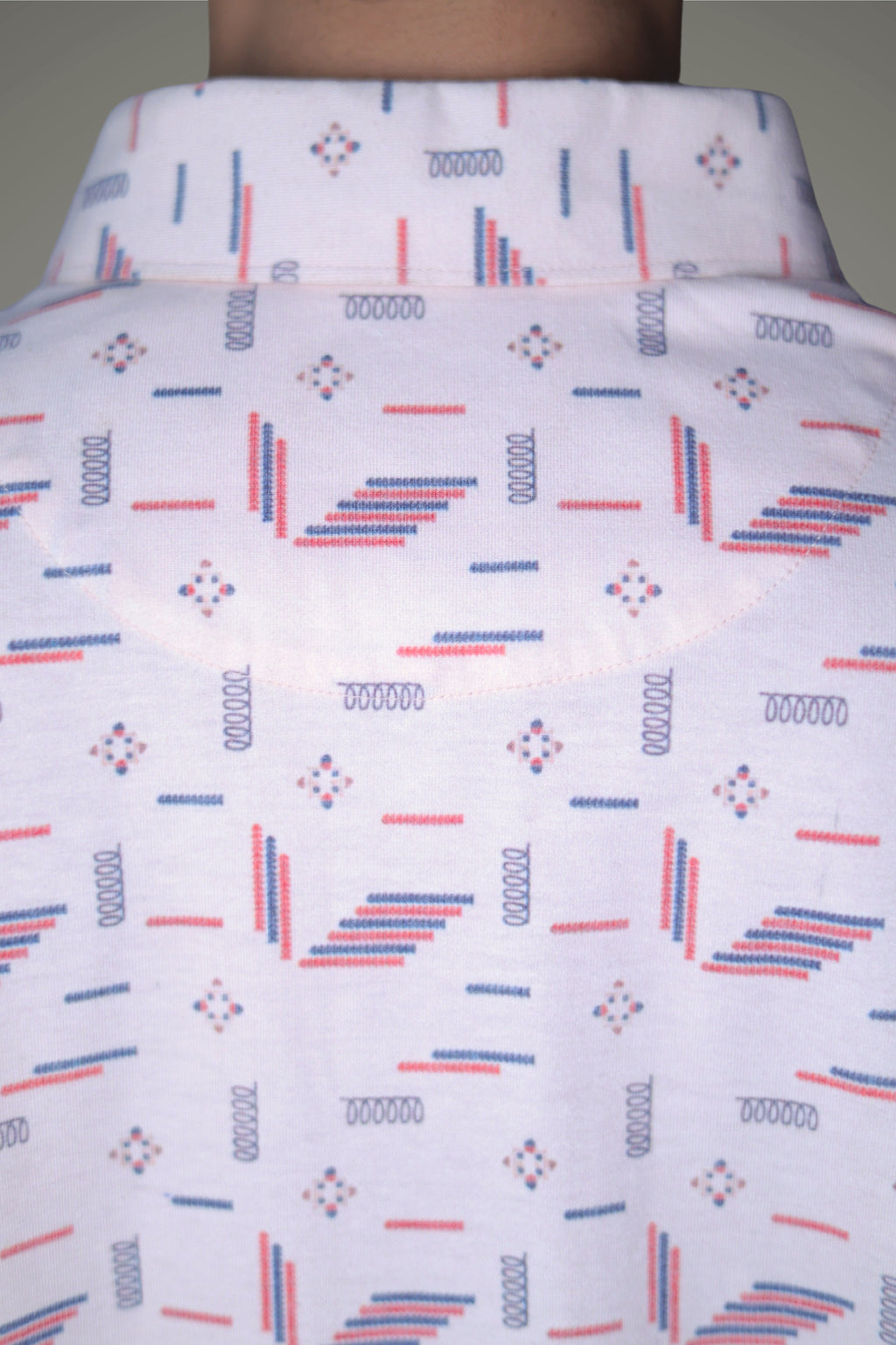 FORMAL OFFICE POLO - Random Print over Tinch of Print inspired by Classic Phone Games